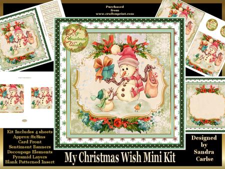 My Christmas Wish Mini Kit