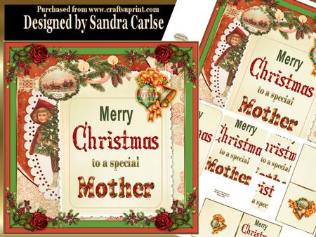 Merry Christmas Mother Mini Kit