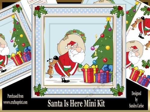 Santa Is Here Mini Kit