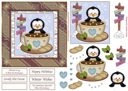 Lovely Hot Cocoa Topper 1