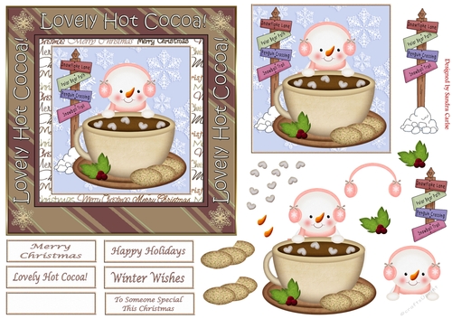 Lovely Hot Cocoa Topper 2