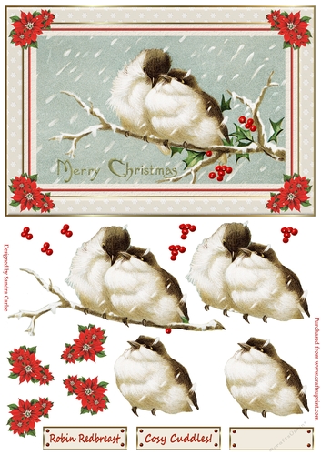 Cosy Cuddles Christmas Topper