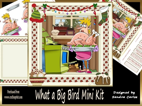What a Big Bird Christmas Mini Kit
