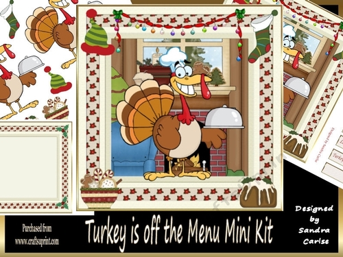 Turkey is off the Menu Christmas Mini Kit