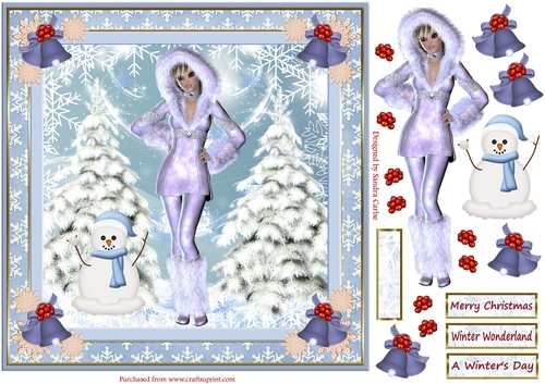 A Winters Day Christmas Topper 4