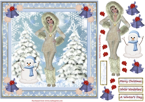 A Winters Day Christmas Topper 5