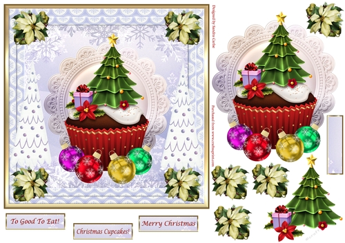 Christmas Festive Treats Topper 1