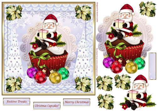 Christmas Festive Treats Topper 