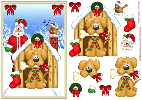 Snowy Christmas Topper 