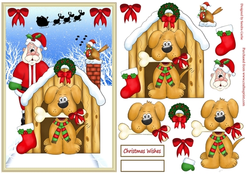 Snowy Christmas 2 Topper 