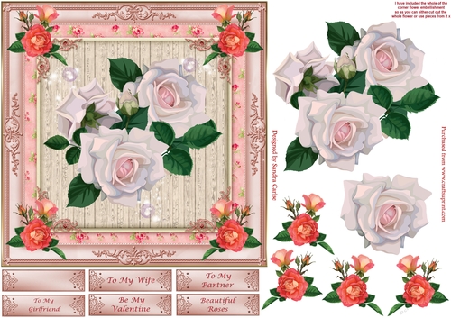 Beautiful Roses Topper