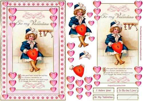To My Valentine Topper
