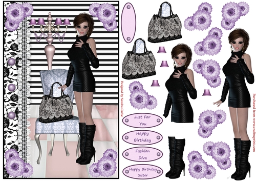 Fashion Diva Topper 