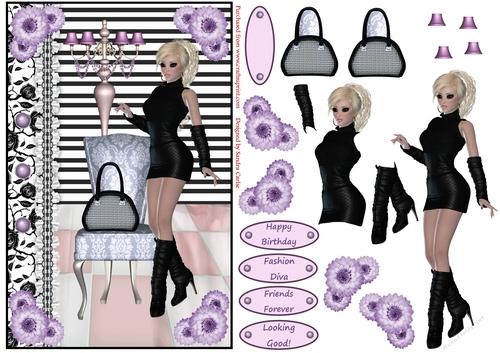 Fashion Diva Topper 7