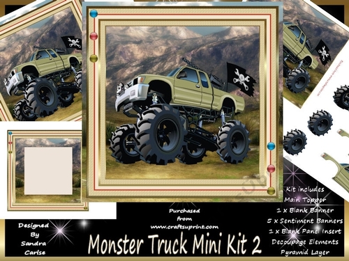 Monster Truck Mini Kit 2
