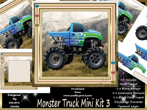 Monster Truck Mini Kit 3