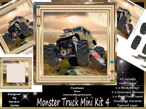 Monster Truck Mini Kit 4