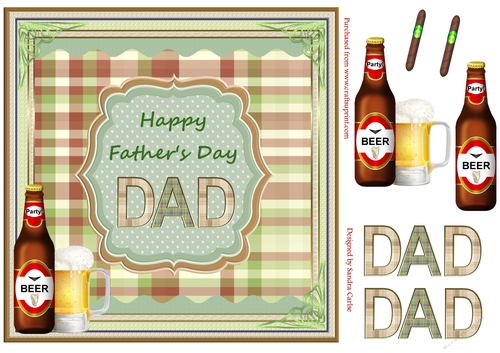 Happy Fathers Day Topper 4