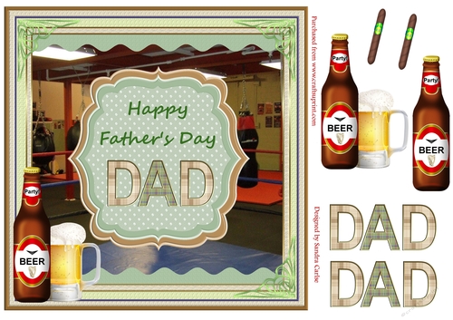 Happy Fathers Day Topper 6