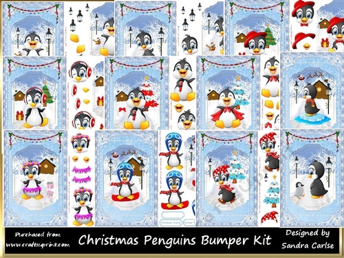 Christmas Penguins kit