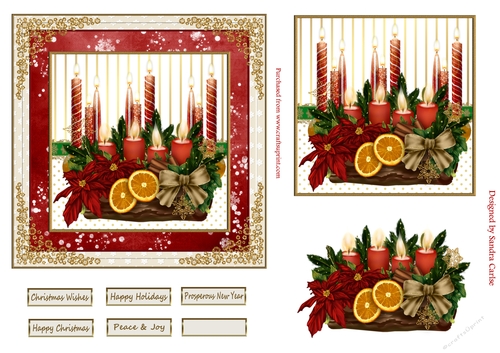 Christmas Cinnamon Topper 