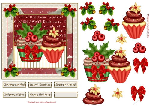 Sweet Christmas Topper 
