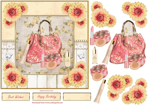 Pretty Handbag Topper