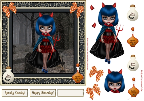 Happy Halloween Topper 1