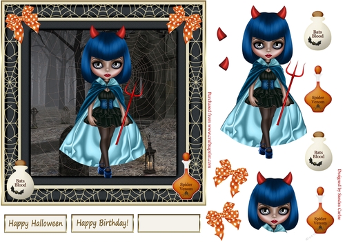 Happy Halloween Topper 3