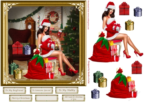 All I Want for Christmas Topper 1