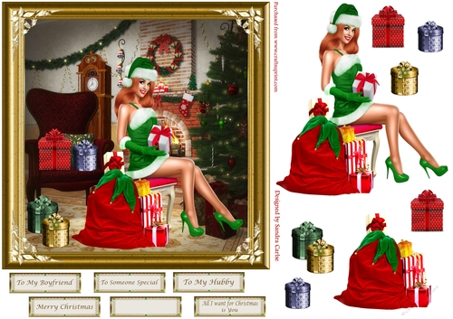 All I Want for Christmas Topper 2