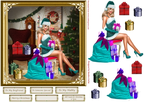 All I Want for Christmas Topper 3