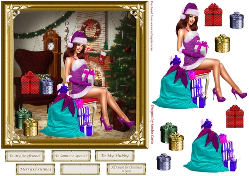 All I Want for Christmas Topper 4