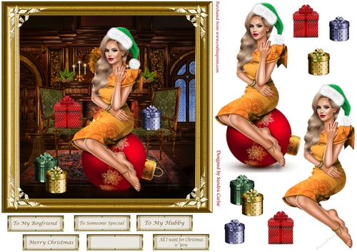 All I Want for Christmas Topper 5