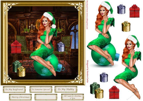 All I Want for Christmas Topper 6