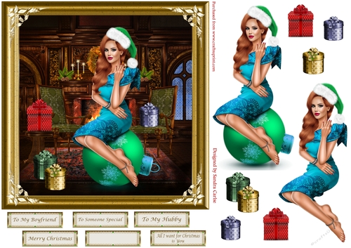 All I Want for Christmas Topper 7