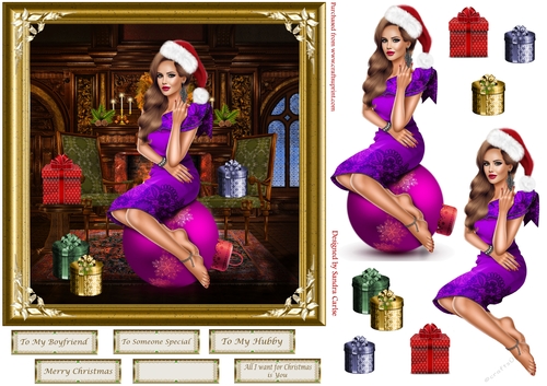 All I Want for Christmas Topper 8