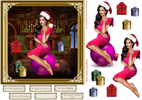All I Want for Christmas Topper 9