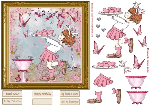 Special Love Decoupage Topper 5