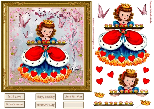 Special Love Decoupage Topper 8 