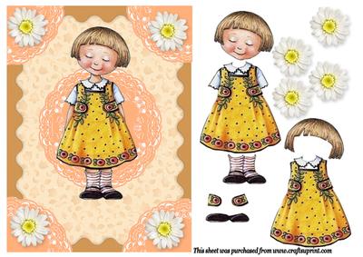 Flower Girl Step-by-step