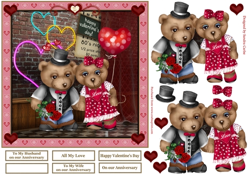 Happy Valentines Day Topper 1