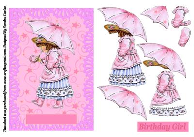 Umbrella Decoupage
