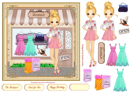 Fashion Boutique Topper