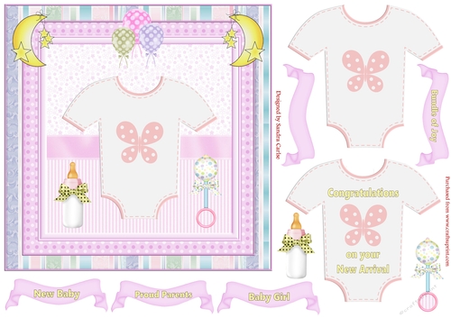 New Arrival 3D Decoupage Topper 9
