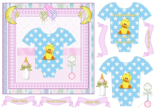 New Arrival 3D Decoupage Topper 21