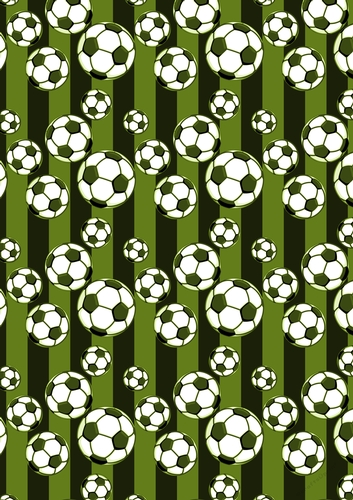 Football Paper Green 3