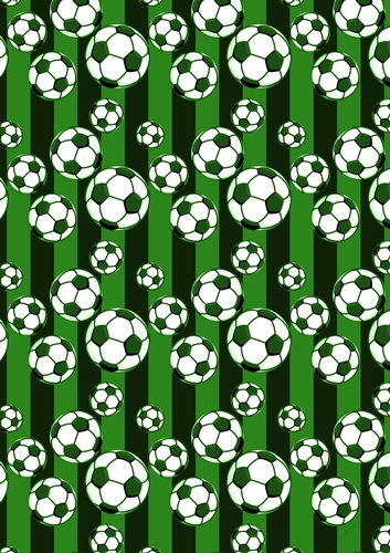 Football Paper Green 4