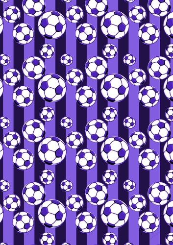 Football Paper Purple 8