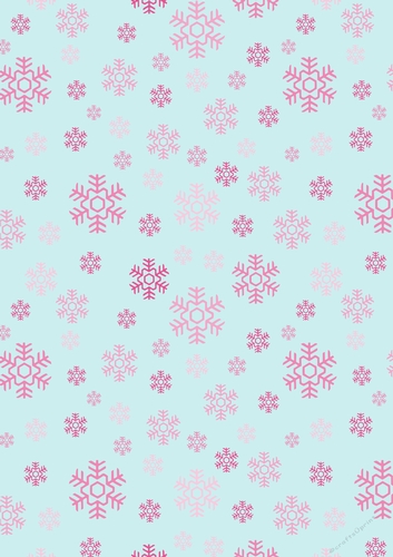 Snowflake Christmas Backing Paper 1